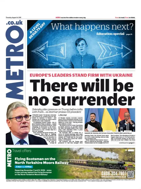  "There will be no surrender"