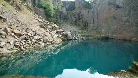 Geograph/confusion Blue Lake, Friog