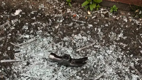 BBC Hammer and debris