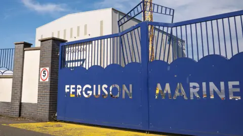 Ferguson marine's blue gates 