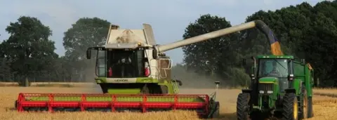 PA Combine harvester