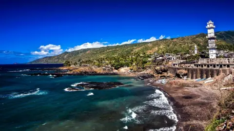 Getty Images The city of Domoni on the west coast of Anjouan island, which is part of the Union of the Comoros