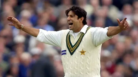 Getty Images Wasim Akram