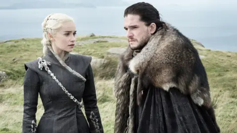 HBO  Daenarys Targaryen and Jon Snow