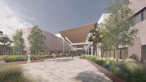 Government of Jersey Drawings of the new hospital in Overdale