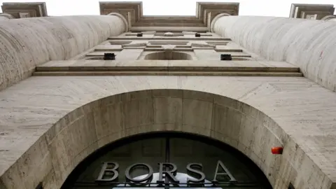Getty Images The Italian stock exchange