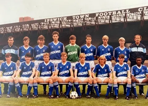 Ipswich Town FC Ipswich Town youth team photo from late 1980s