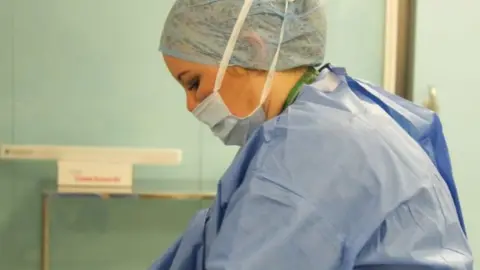Sheffield Children's Hospital Medical staff in PPE