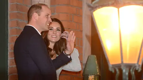 PAcemaker  William and Kate arrive at Belfast Empire Music Hall