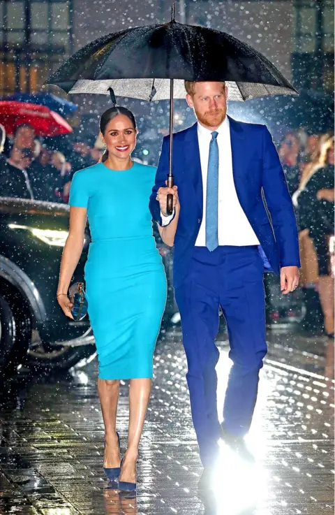 Chris Jackson / Getty Images Prince Harry, Duke of Sussex and Meghan, Duchess of Sussex attend The Endeavour Fund Awards at Mansion House