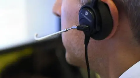 BBC Call centre worker
