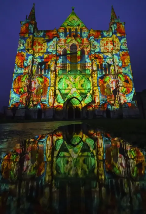 Ash Mills Sarum Lights at Salisbury Cathedral