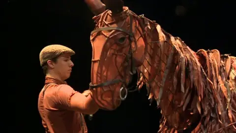 War Horse A picture from the production of War Horse