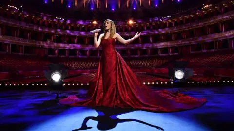 Getty Images Katherine Jenkins performs