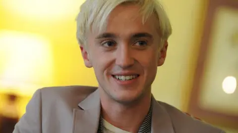 Getty Images of Young Tom Felton Interviewed in 2009