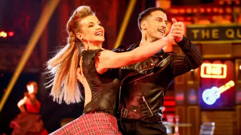 PA Media Helen Skelton and Gorka Marquez on Strictly Come Dancing