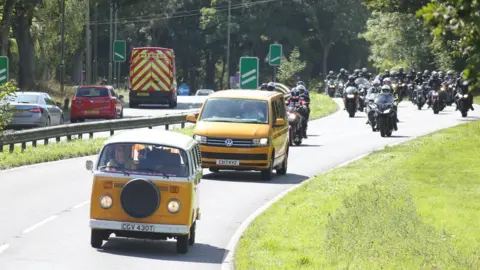 EDDIE MITCHELL Parys Lapper funeral convoy