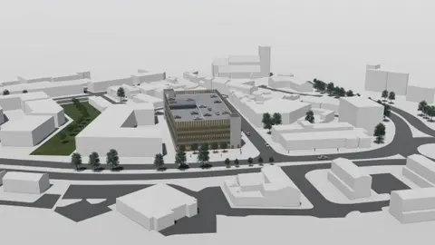 LDRS Artist's impression of car park