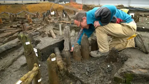 Cambridge Archaeological Unit Excavation area