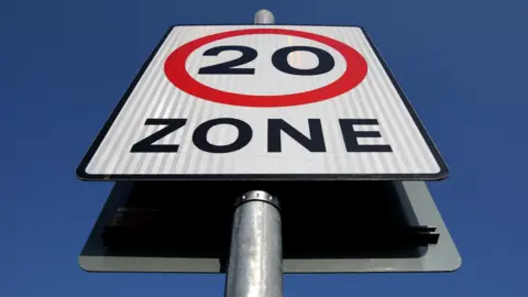 20mph sign