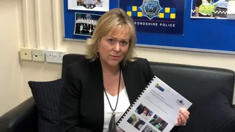 Bedfordshire Police Bedfordshire's Police and Crime Commissioner Kathryn Holloway