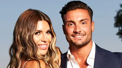 Shutterstock Ekin-Su Culculoglu and Davide Sanclimenti, the winners of Love Island