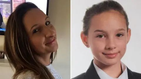 Facebook/Family Handout Laura Mortimer and Ella Dalby