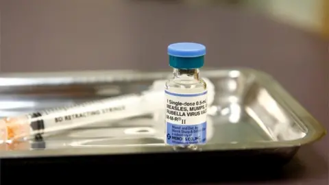 Reuters An image of a measles vaccine