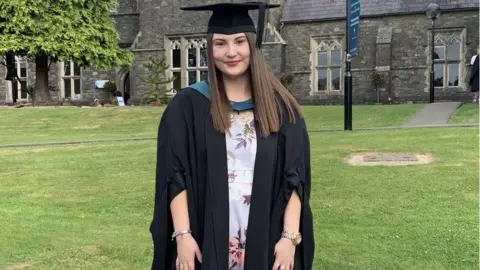 Celyn Thomas Celyn Thomas at her graduation