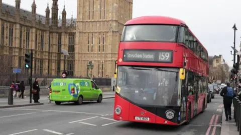 Getty Images A bus in London