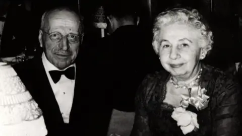 Smear test inventor, Dr George Papanicolaou with his wife Mary