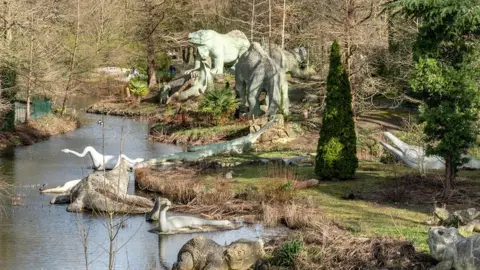 Chris Redgrave/Historic England Dinosaur Park, Crystal Palace, London