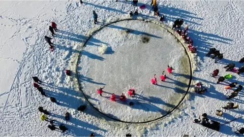 Ice carousel