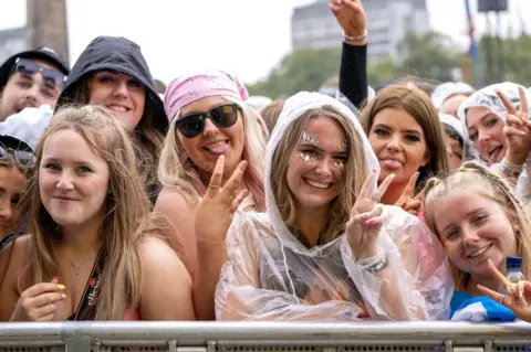 Jane Barlow / PA WIRE TRNSMT fans