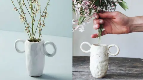 Anthropologie/Tara Burke A comparison of two vases