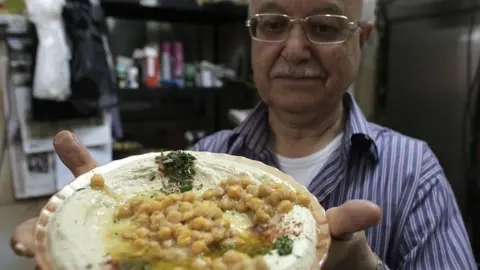 Getty Images Some hummus, yesterday