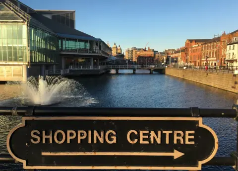 BBC Princes Quay shopping centre