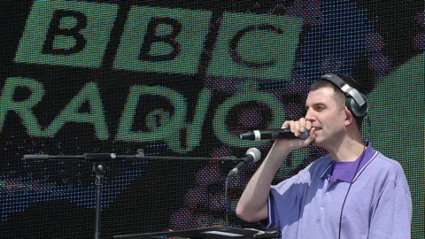 Getty Images Tim Westwood at BBC Radio 1's Big Weekend festival in 2010