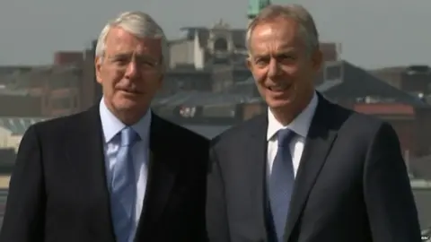 BBC John Major and Tony Blair