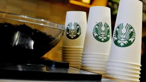 Nick Ansell Starbucks cups