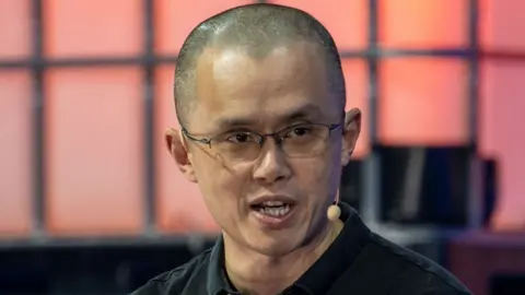 Getty Images Binance head Changpeng "CZ" Zao