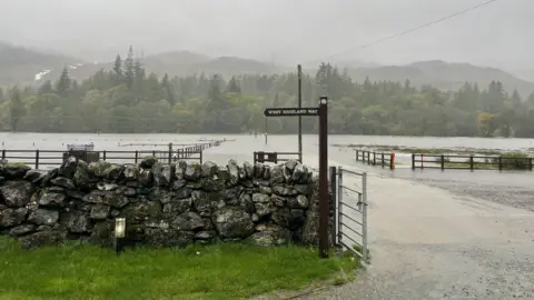 Julie Odell Flooded West Highland Way