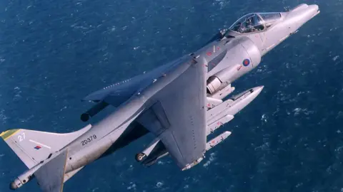 JACK PRITCHARD/Getty Images Harrier GR7