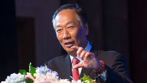 Getty Images Terry Gou Tai-ming, founder and chairman of Taiwan's Foxconn Technology.