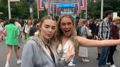 Harry Cornelius Kristina and her friend