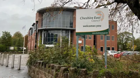 BBC Cheshire East Council's headquarters