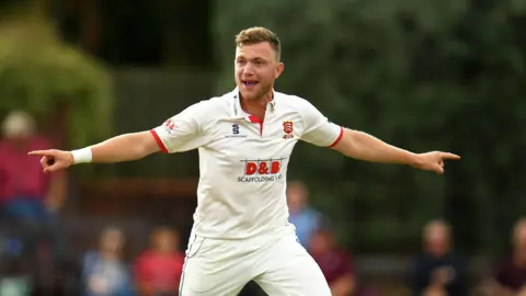 Essex seam bowler Sam Cook