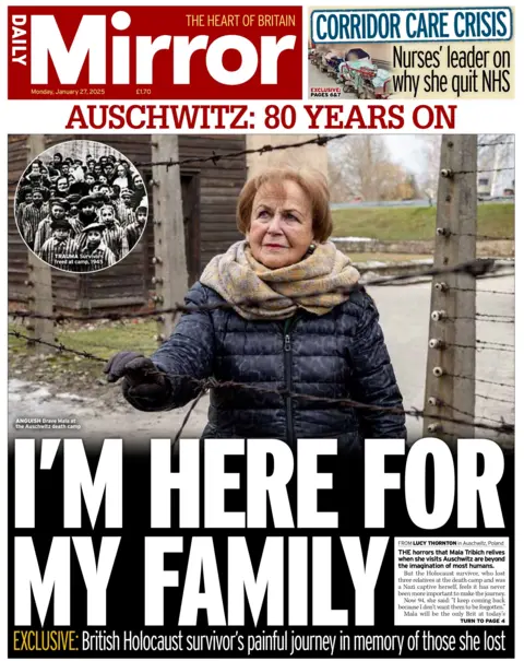 Daily Mirror: I'm here for my family