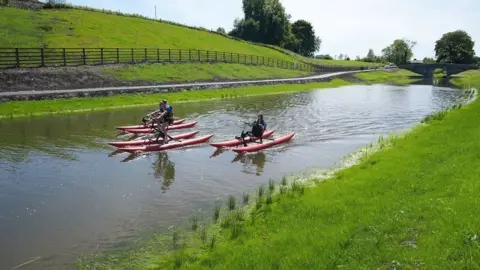 PA Media Ulster Canal