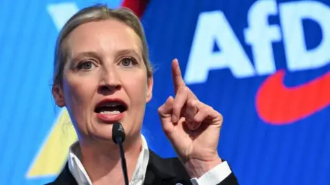 Getty Images AfD leader Alice Weidel